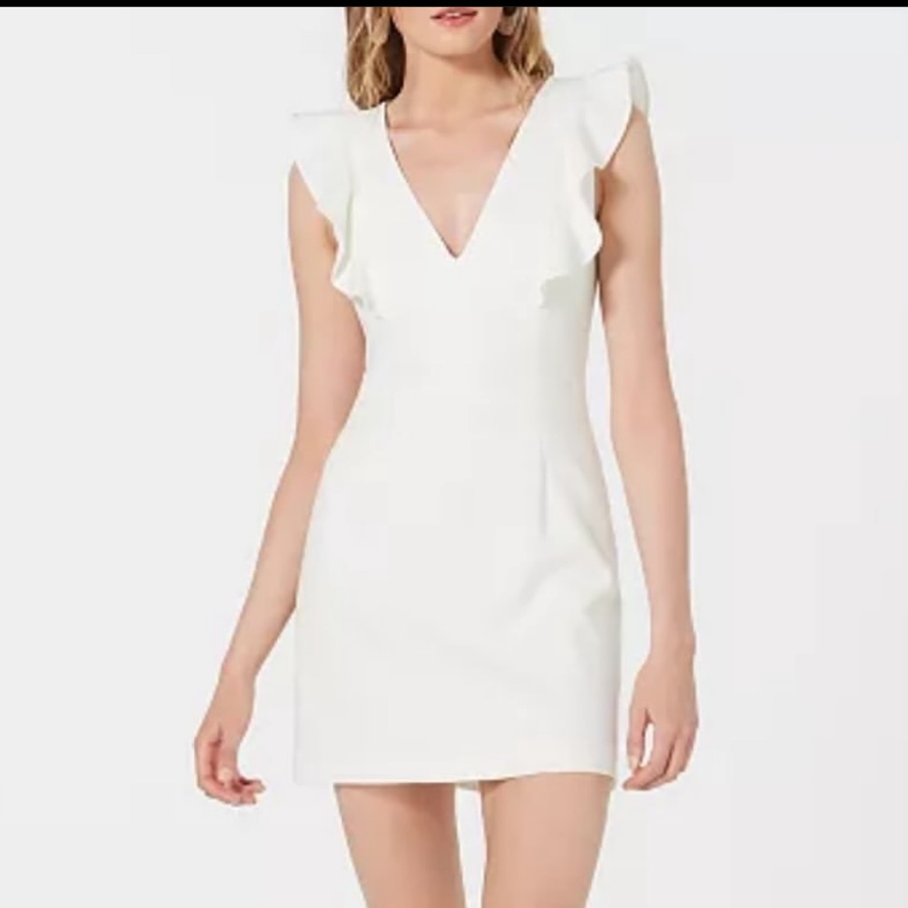 French Connection White Dress Size small